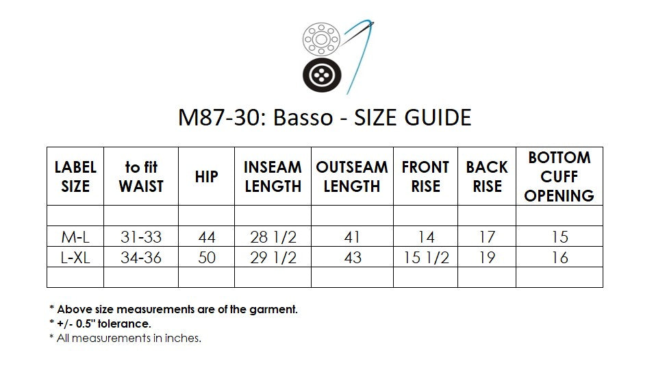 M87-30: Basso - Olive