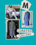 Men's kurta sets | Curated Collars bundle - Natural fibre fabrics - M