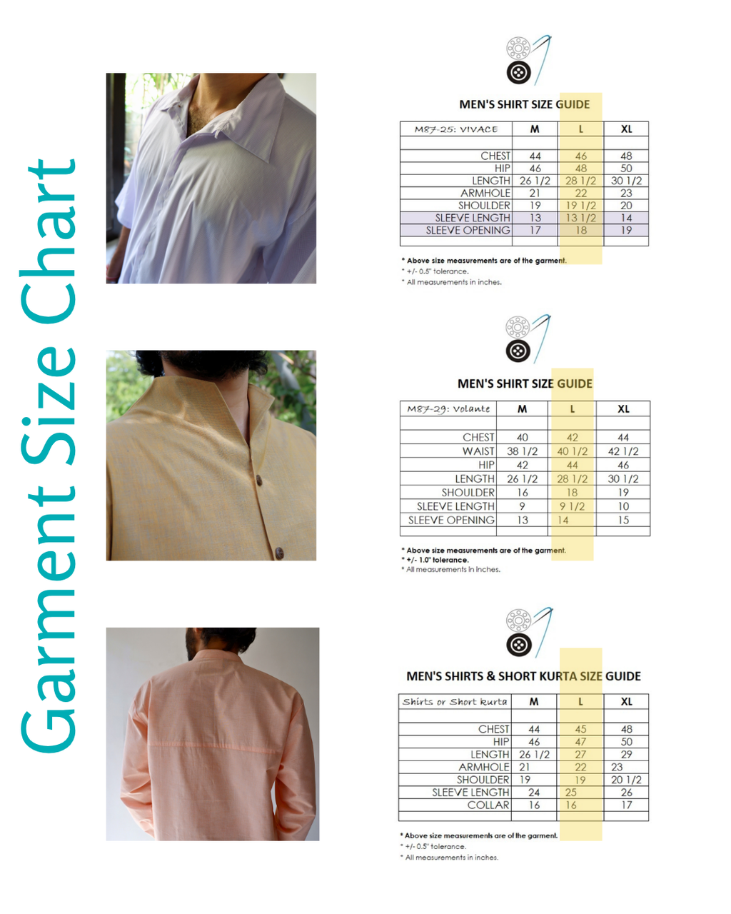 Men's shirts | L bundle - Cotton