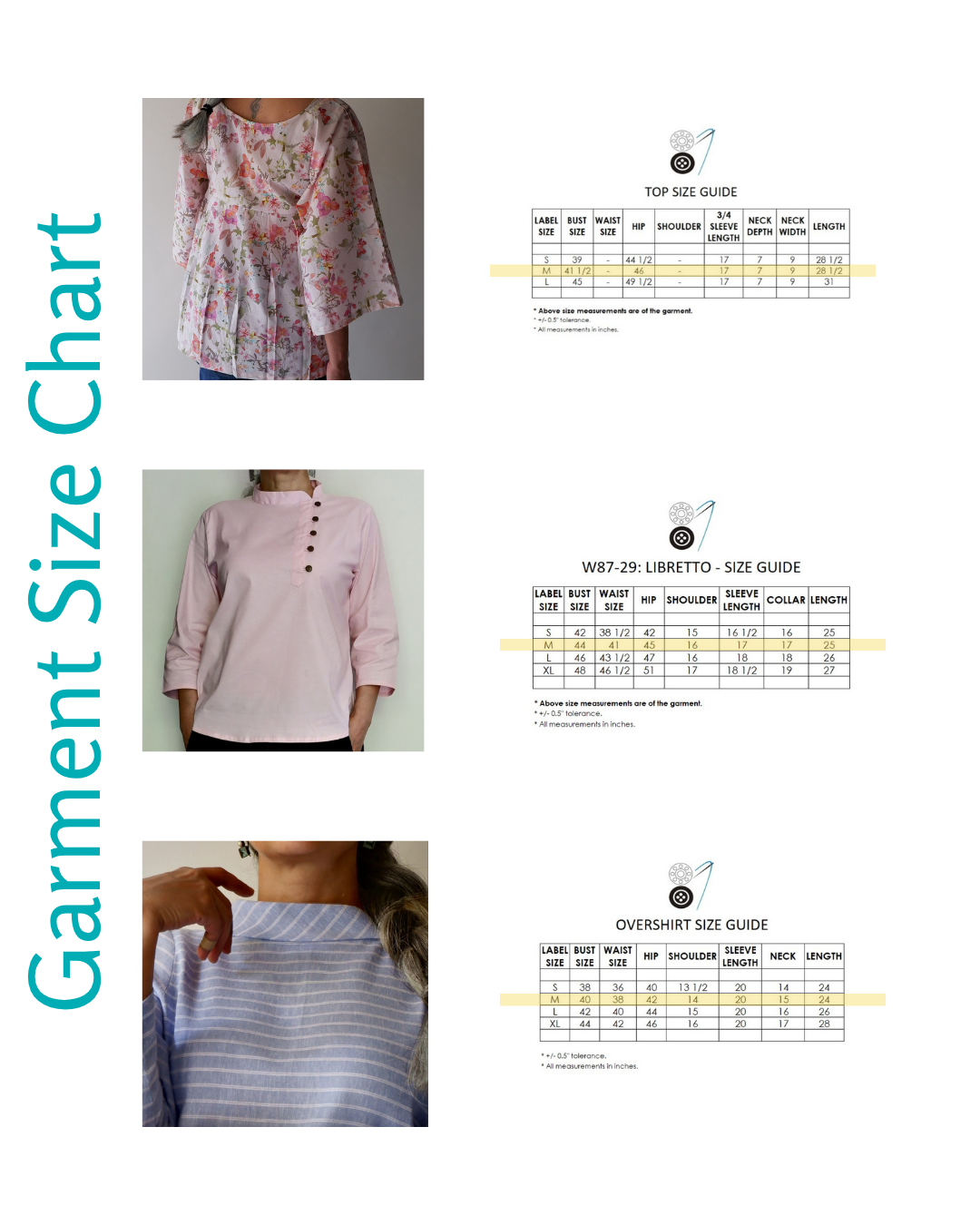 Women's tops | M Bundle - Natural fabric blends