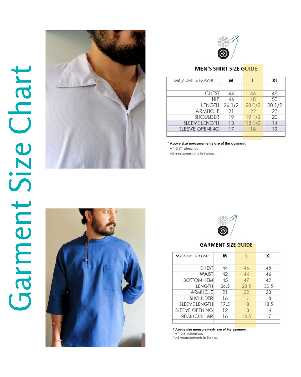 Men's shirts | DUO: VivaceRitmo - L