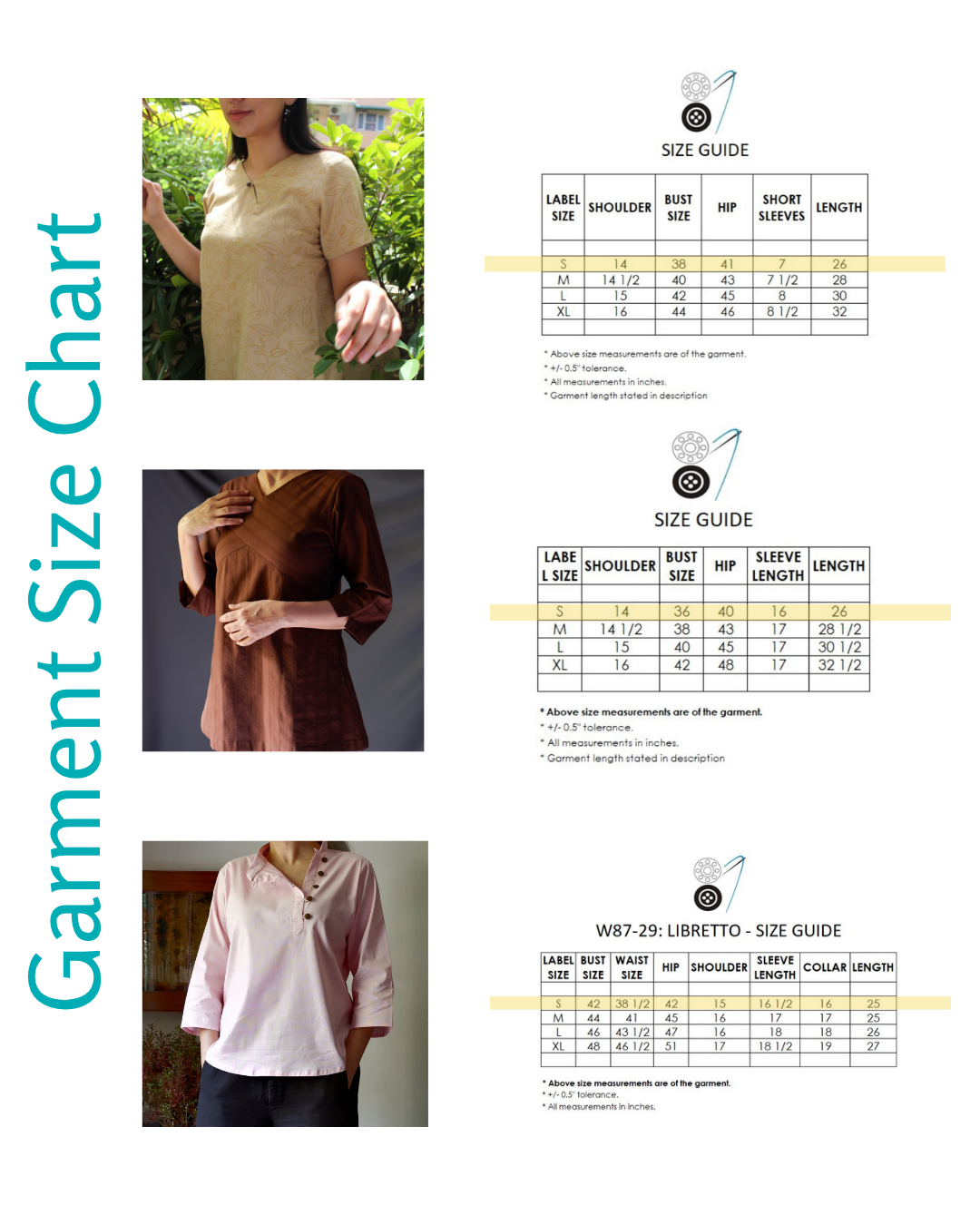 Women's kurtis | S bundle - Natural fibre fabrics