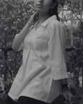 Women's top W87-19: Chime - IVORY - Cotton