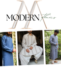Men's kurta set | Modern Ethnics bundle - Natural fibre fabrics - M