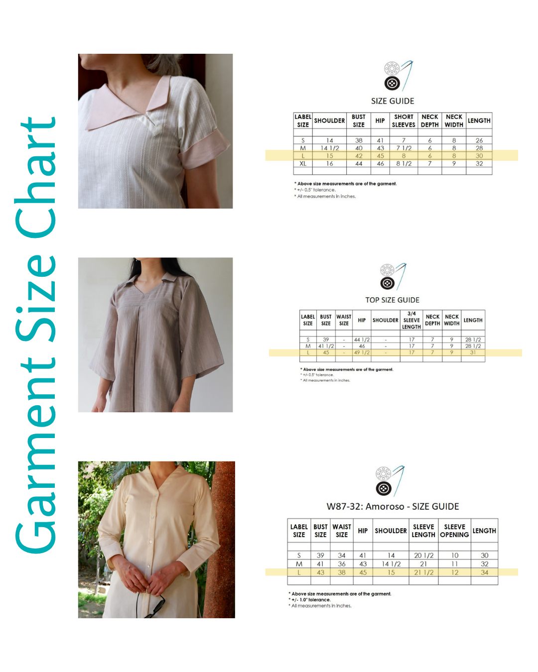 Women's kurtis | L bundle - Natural fabrics
