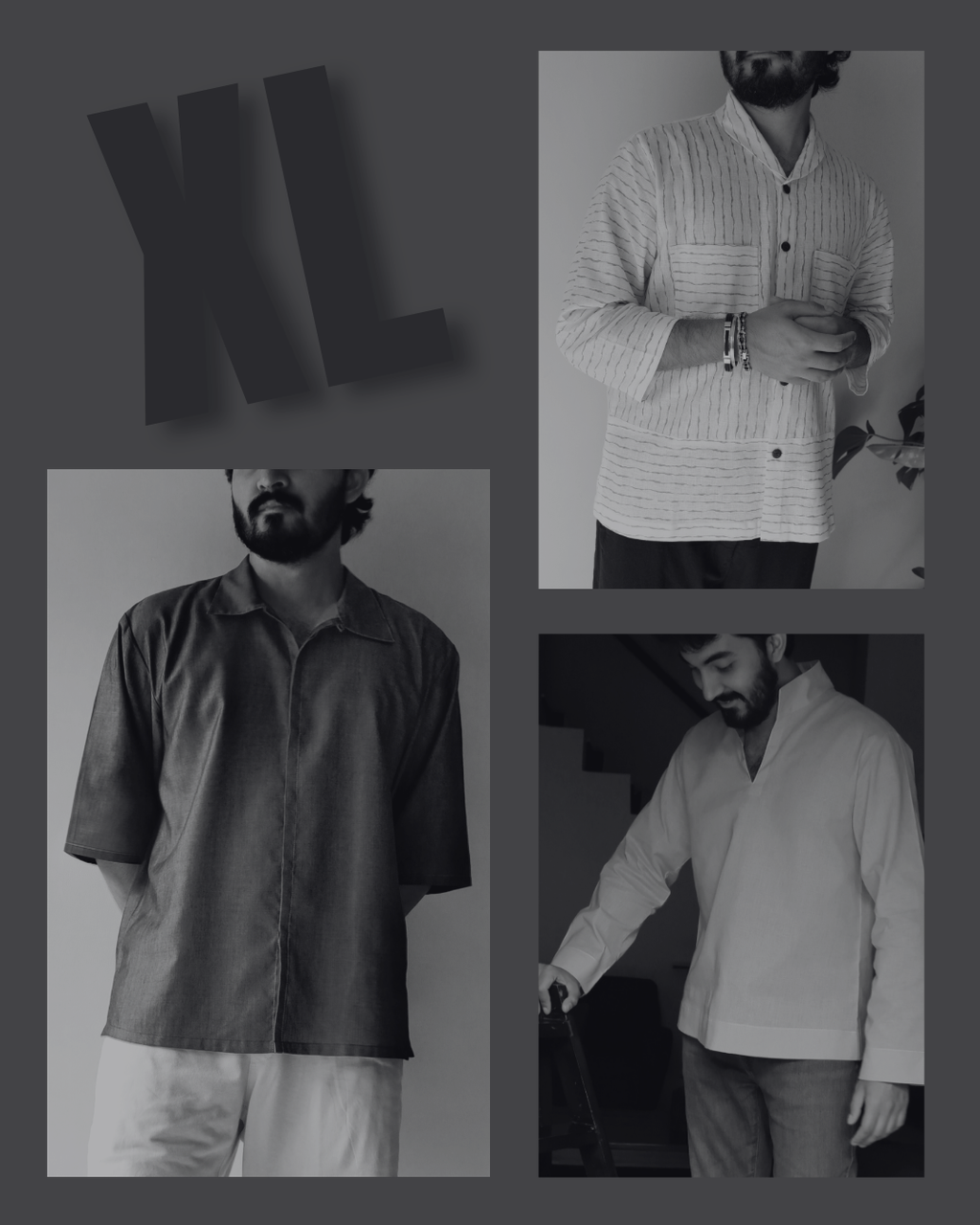 Men's shirts | XL bundle - Natural fibre blends