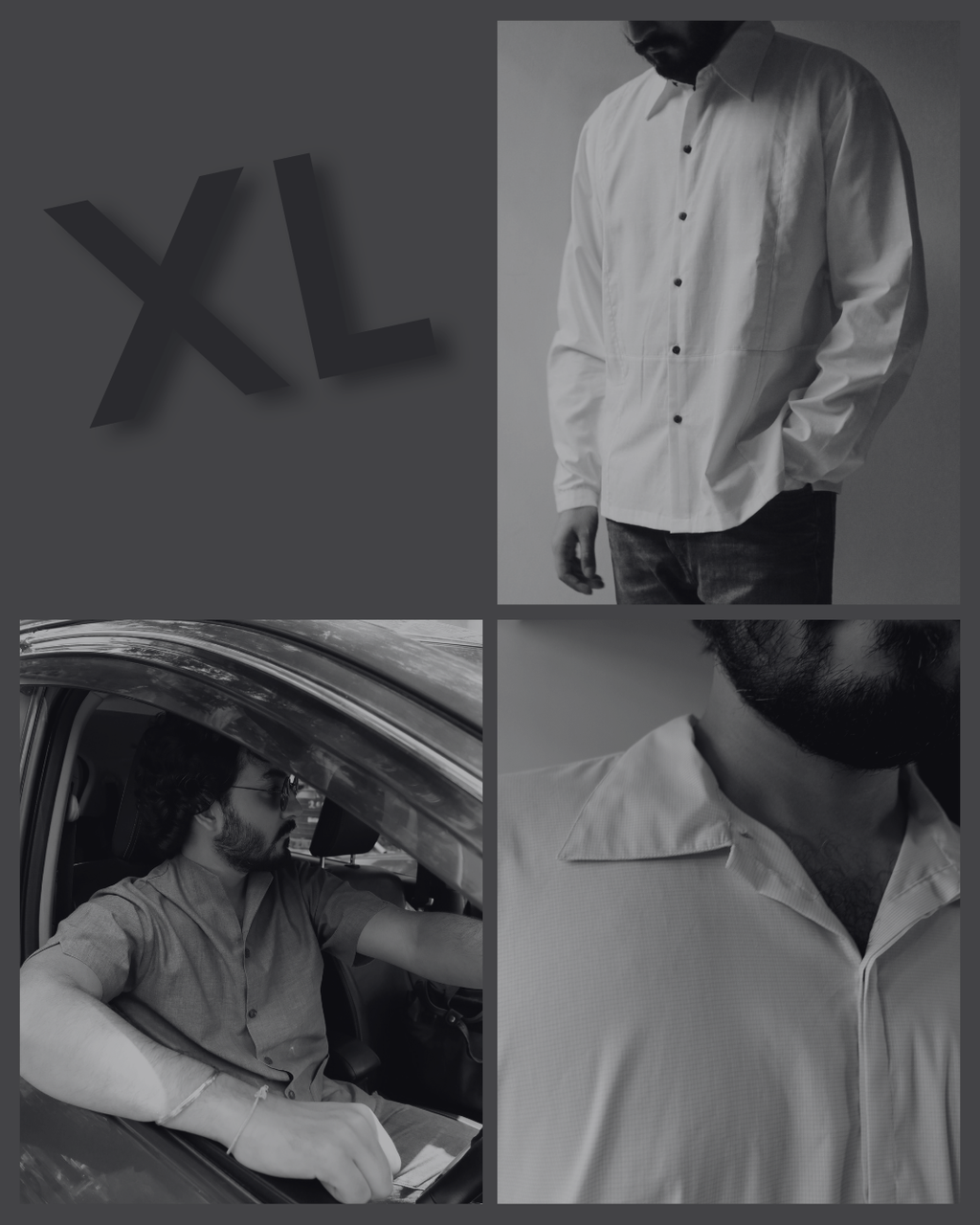 Men's shirts | XL bundle - Natural fibre fabrics