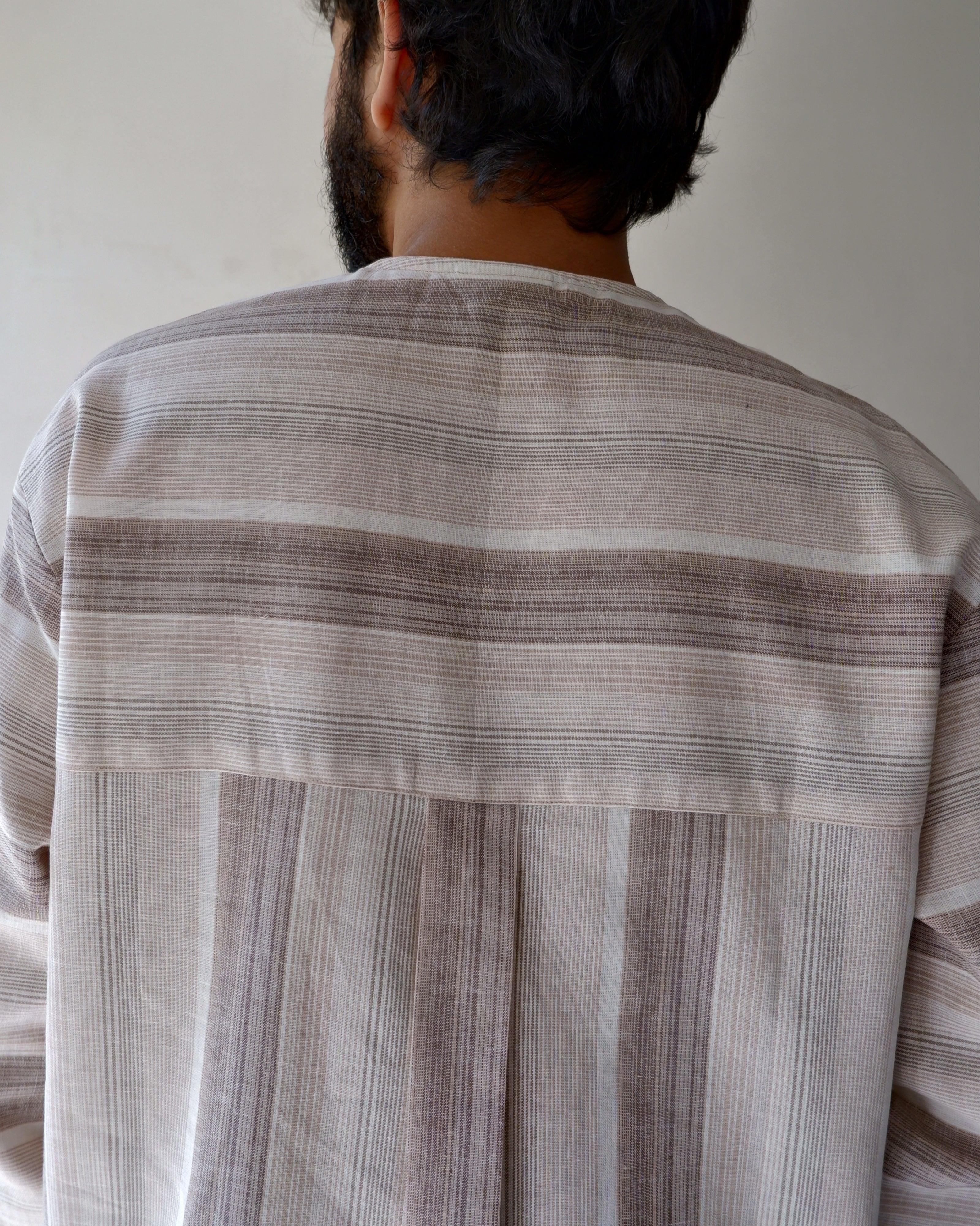 M87-22: Tango - Beige multi-stripes - 87store.in