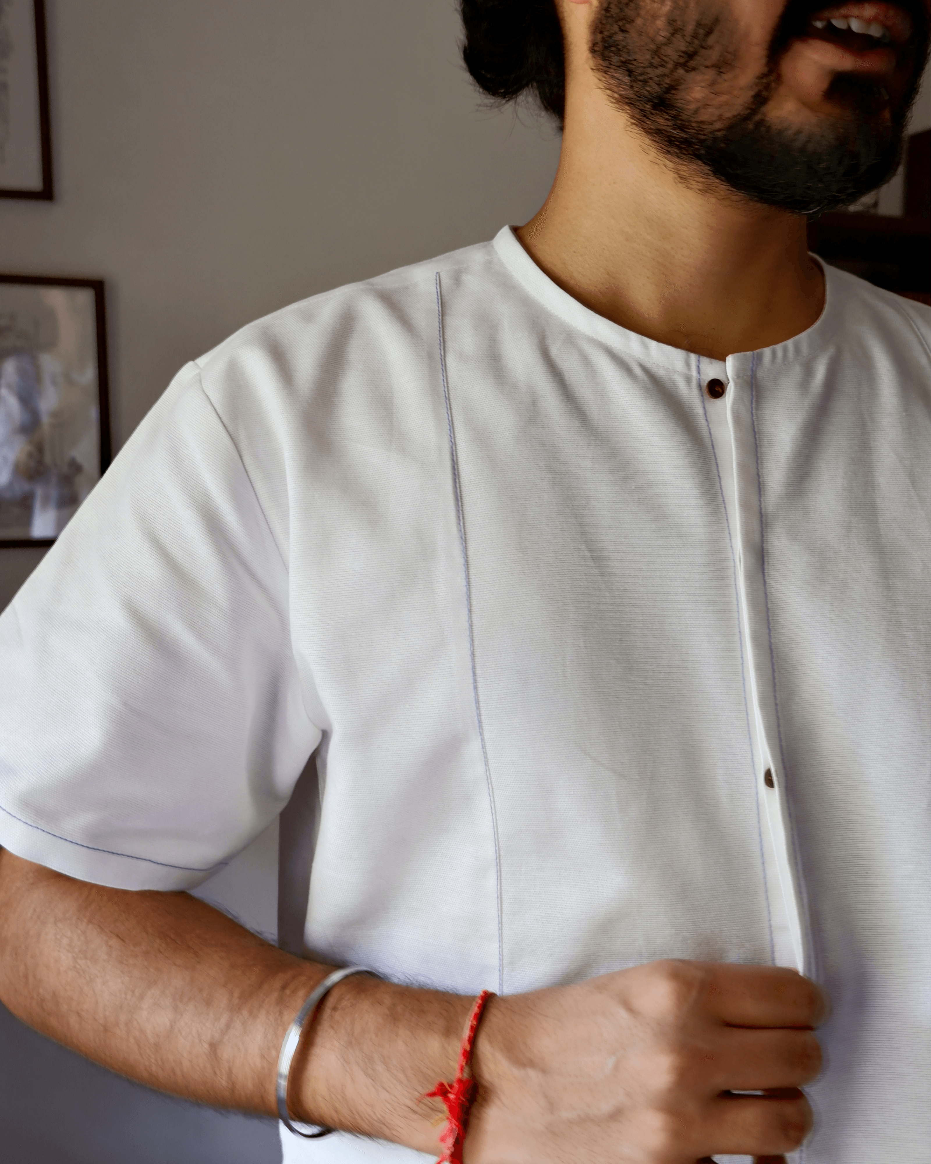 M87-26: Rap - White - 87store.in